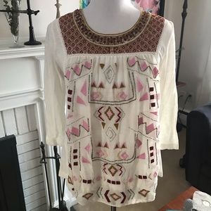 Very sweet Anthropologie top!